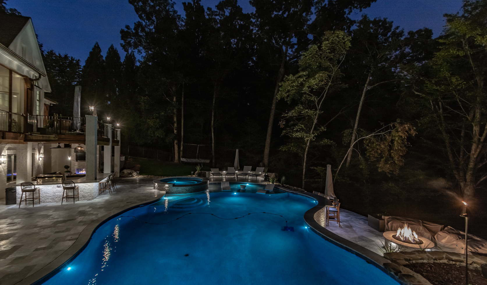 Poplar Forest Custom Pool